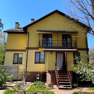 Продаж 2 пов. будинку в Ворзелі. Газ, камін, цокольний поверх.