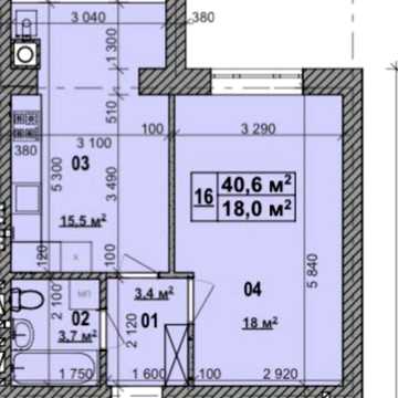 Продаж 1 к. квартири 40.6 м2 Ходосовка, Мануфактура, Мегамаркет без %