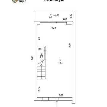Замість двушки в Києві - таун 77,2 м² з двориком, єОселя єВідновлення