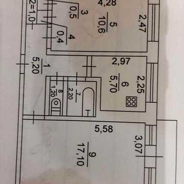 2-х кімнатна квартира 2/5 вул.П.Глазового