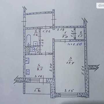 Продаж 1к Квартира Залізняка Максима вулиця