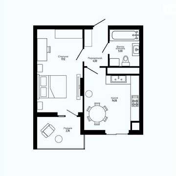 Продаж 1к Квартира Роксолани вулиця ЖК Lumierra residence