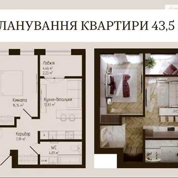 Продаж 1к Квартира Слов'янська набережна ЖК Residents Avenue