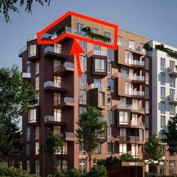 Продаж квартири з великою терасою 32 м² у ЖК PROSTIR | Львів ЖК Prostir