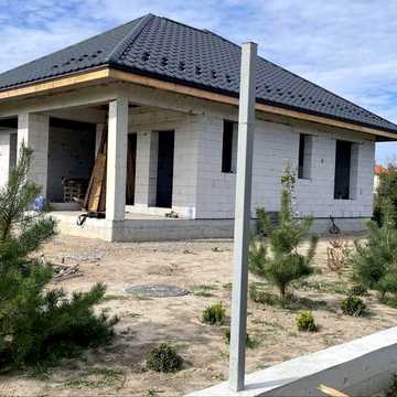 Розпочате будівництво одноповер. будинку 110 кв.м., Куба Дмитрівка
