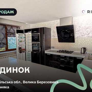 Продаж будинку 550м2 Велика Березовиця