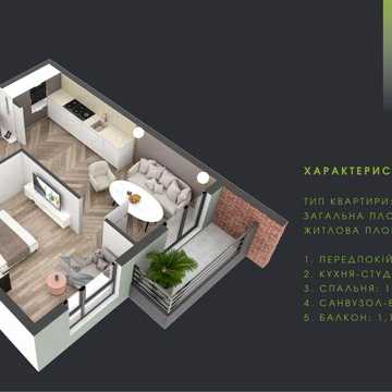 Продаж West towers 1кімнаиноі 5 прверх. 6й  будинок. ЖК West towers