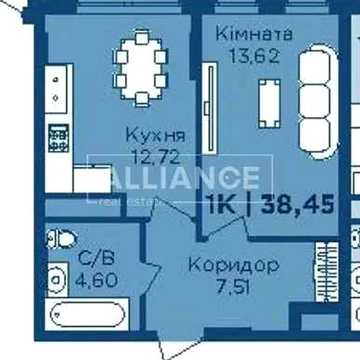 Терміново! Продам 1к квартиру в збудованому будинку, на здачі р-н Бам