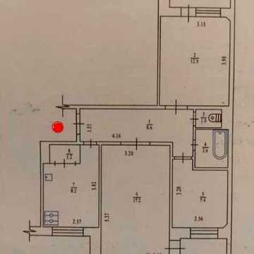 Продаж 3 кімнатної квартири на Половках