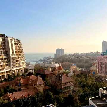 Гагарин плаза, Аркадия,2 комн., прямое море, 90м2 ЖК Гагарин плаза