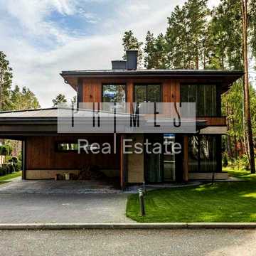 Продаж сучасного будинку біля озера, 214м2,КМ Riviera Village,Лебедівка, Київ 20хв