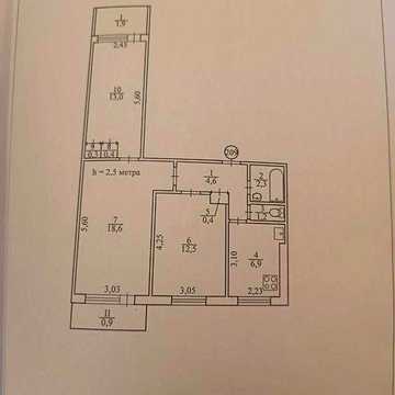 Продаж 3 кімнатної квартири