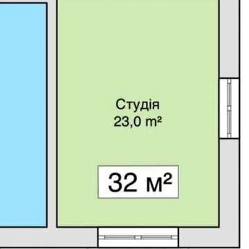 Продаж 1к Квартира Болгарський (Константиновича) 1-й провулок