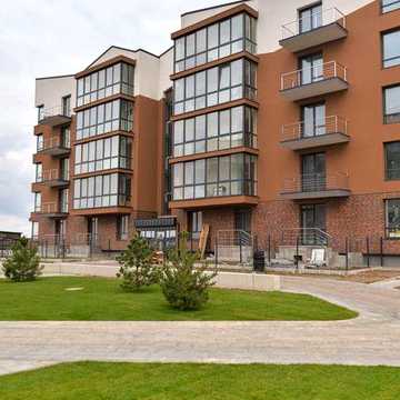 Продаж 3к квартири з окремим входом в цокольному поверсі 67м.кв у с. Струмівка ЖК Гордість