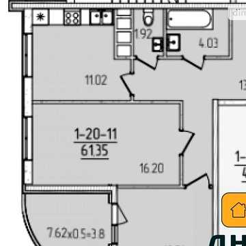 Продаж 2к Квартира Краснова вулиця ЖК Kadorr City