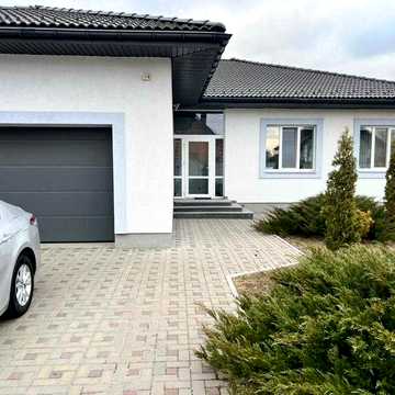 Современный одно этажный дом 2021 года в с.Белогородка.22 сотки.
