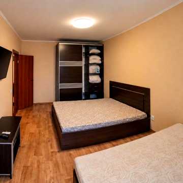 Двухкомнатная квартира в новом ЖК на 6 человек