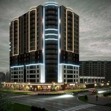 2-кімнатна квартира 88,16 м² на Митниці | вул. Жужоми, 1