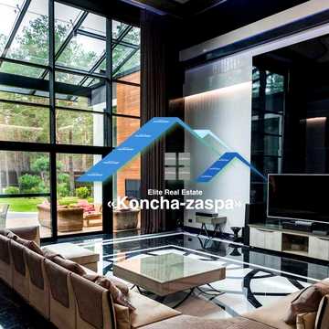Конча Заспа. Козин. Аренда дома Hi-Tech в лесной зоне