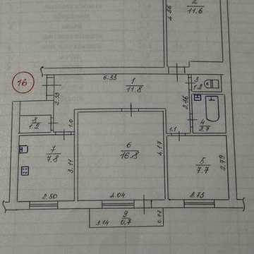 Продам 3к квартиру Чешка