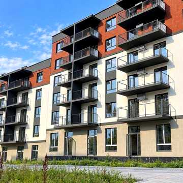 1к 42,93 м² у ЖК Бургундія 3, Ірпінь. Гардеробна та балкон ЖК Burgundia 3