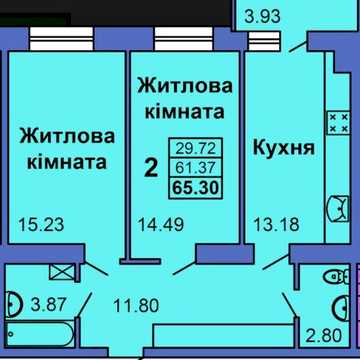 Продаж квартири. Новобудова