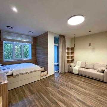 Аренда квартиры. ЖК IQ house. Студия. Терраса. Генератор. Паркинг