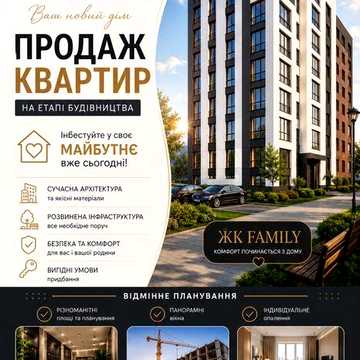 1к квартира ЖК Family ЖК Family