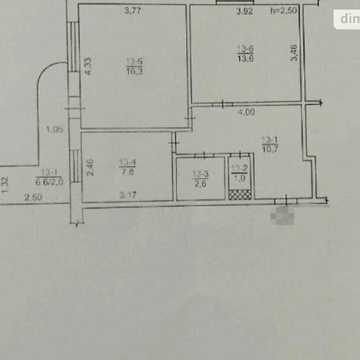 Продаж 2к Квартира Лазурна вулиця