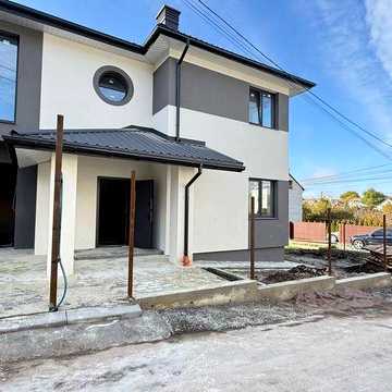Продаж будинку(дуплекс) с. Сокільники на стадії будівництва