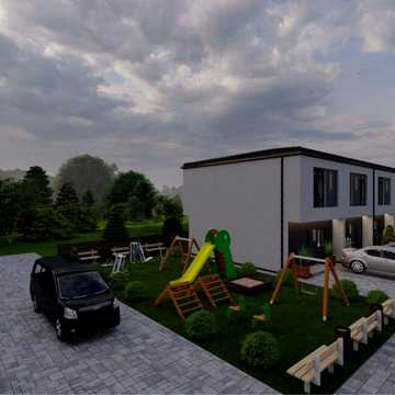 Чабани, продаж Таунхасів 68-81м2, Покрова Парк, газ та власний дворик