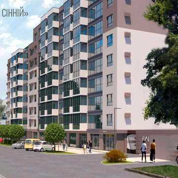Продаж 2-кімнатної квартири від забудовника в ЖК «На Сінній 25»  - центр Полтави ЖК на Сінній 25
