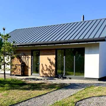 Продам автономний енергоефективний будинок(дача) 50 м²  в оточенні лісу й озера