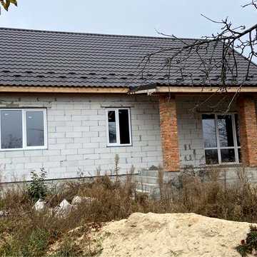 Будинок 1 поверх 85 кв. метрів +2 поверх 70 кв.метрів