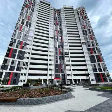 Видовая 1-ком.кв. 52.5 м2 в ЖК Русановская гавань с живописной панорамой на Днепр и правый берег Киева (ул. Никольско-Слободская, дом №13) ЖК Русановская гавань