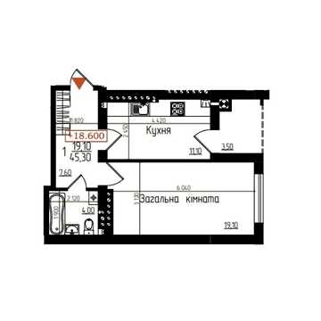 Продаж 1к Квартира Микулинецька вулиця ЖК Микулинецкий