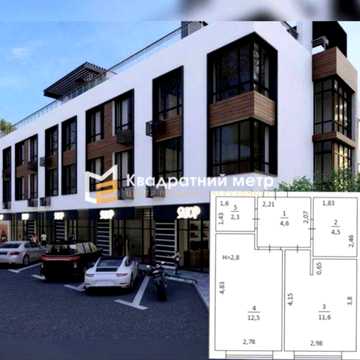Продаж 1-кімнатної квартири - 35.5м2 | с. Софіївська Борщагівка | топ планування | єОселя | поруч м. Вишневе