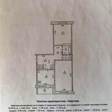 Терміново продам квартиру м.Павлоград, 40 років жовтня