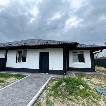 Білогородка. Продам дуплекс під чистову 3-кімнати. Наповнення: Стяжка, тепла підлога, штукатурка, розводка електрики