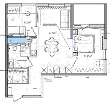 Kador city Краснова! 67 жемчужина! Продам двухкімнатну квартиру з правильним плануванням від власника. ЖК Кадор Сити