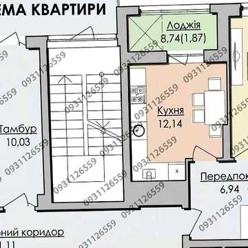 1-кімн. квартира 40,6 м² + комірка в ЖК Lazur Sky (вул. Зелена) | Власник ЖК Лазур Скай