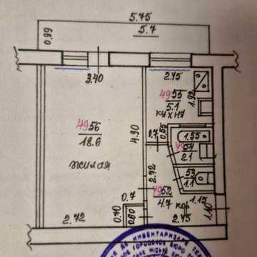 1-кімнатна квартира в ПМР (м. Бендери, Молдова) за $12 000 — під капітальний ремонт