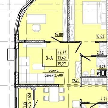 Продаж 3к Квартира Івана Франка вулиця ЖК Modern