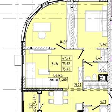 Продаж 3к Квартира Івана Франка вулиця ЖК Modern