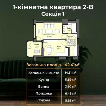 1к квартира в новобудові, центр міста на 8поверсі, під розтермінування ЖК SKY HALL