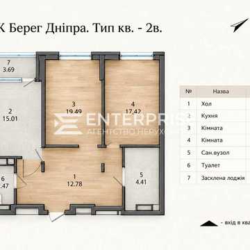 Продам 2к квартиру, ЖК Берег Дніпра, Дніпровська набережна ЖК Берег Дніпра