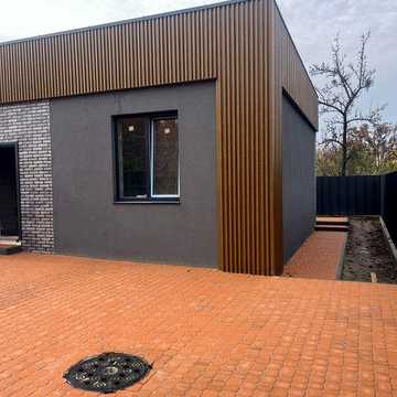 Кутовий таунхаус у Ворзелі біля лісу! 54 м², газ, свій дворик — $60 000