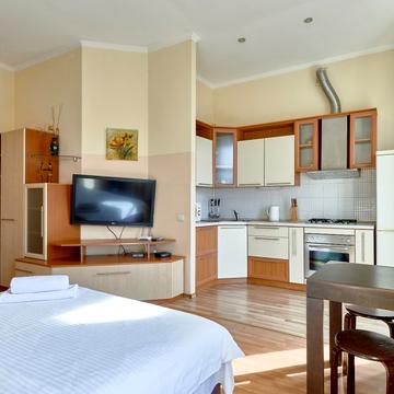 Студио с видом на Майдан