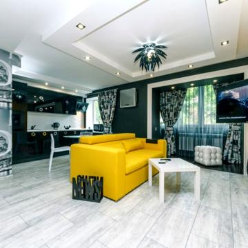 Bright studio apartment Guliver Arena