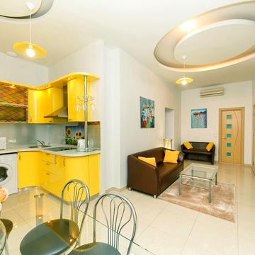 Комфортная квартира с сауной возле Крещатика (Арены и Синагоги)